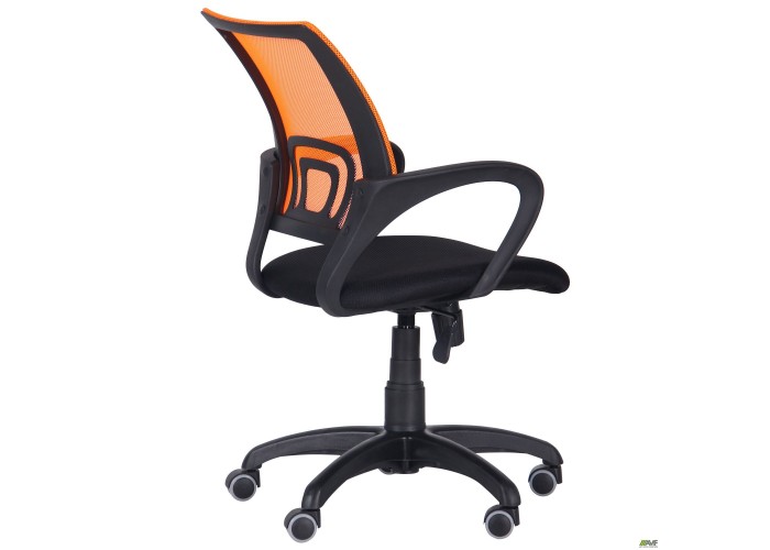  Кресло Веб сиденье Сетка черная/спинка Сетка оранжевая  5 — купить в PORTES.UA