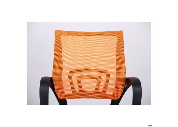  Кресло Веб сиденье Сетка черная/спинка Сетка оранжевая  6 — купить в PORTES.UA