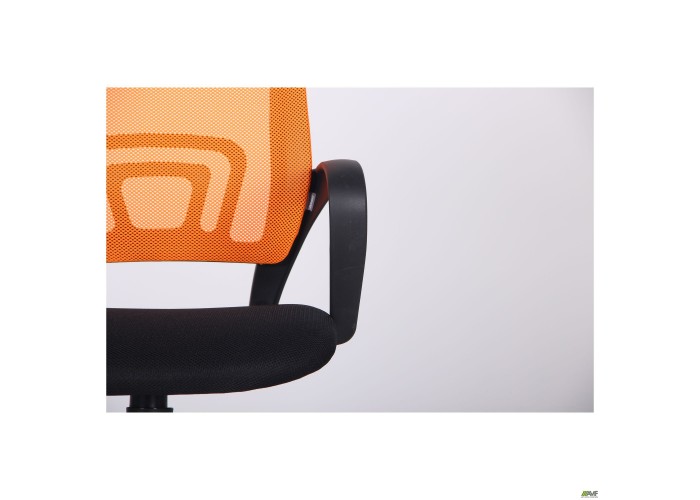  Кресло Веб сиденье Сетка черная/спинка Сетка оранжевая  9 — купить в PORTES.UA
