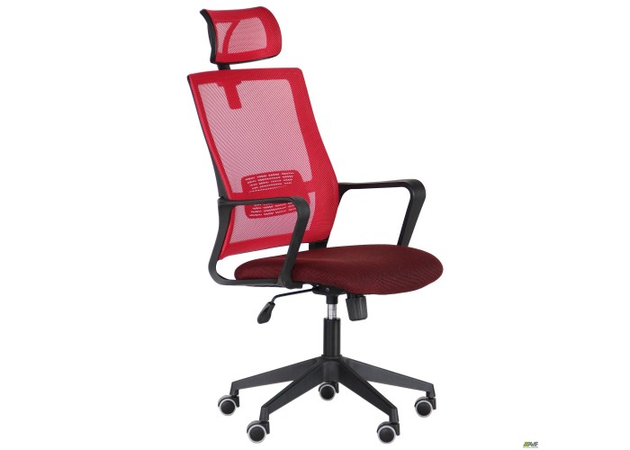  Кресло Matrix HR сиденье А-31/спинка Сетка красная  2 — купить в PORTES.UA