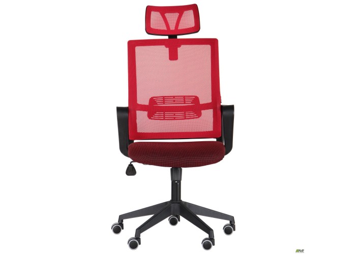  Кресло Matrix HR сиденье А-31/спинка Сетка красная  3 — купить в PORTES.UA