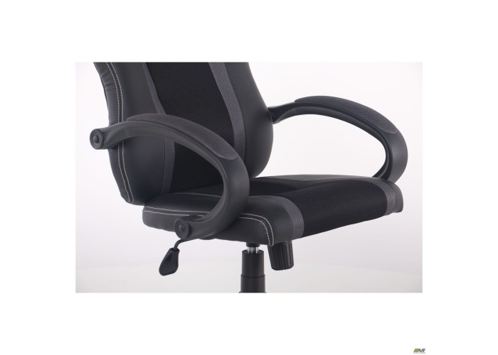  Кресло Shift Неаполь N-20/Сетка черная, вставки Сетка серая  13 — купить в PORTES.UA
