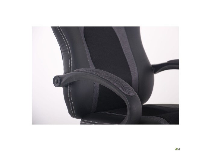  Кресло Shift Неаполь N-20/Сетка черная, вставки Сетка серая  14 — купить в PORTES.UA