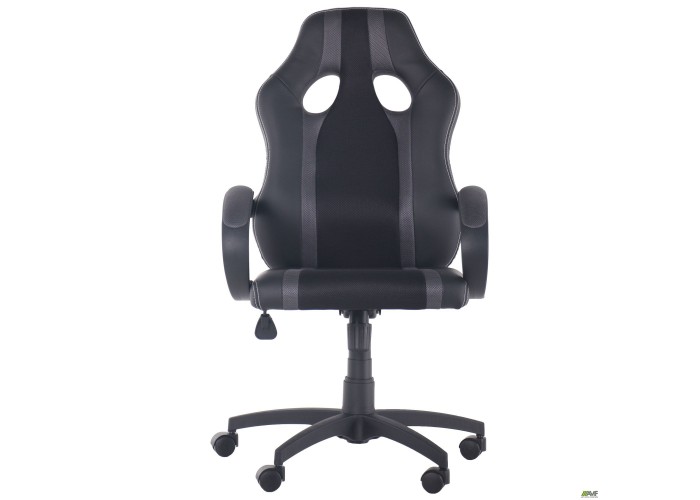  Кресло Shift Неаполь N-20/Сетка черная, вставки Сетка серая  3 — купить в PORTES.UA