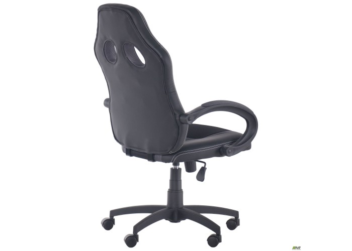  Кресло Shift Неаполь N-20/Сетка черная, вставки Сетка серая  5 — купить в PORTES.UA