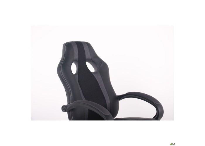  Кресло Shift Неаполь N-20/Сетка черная, вставки Сетка серая  8 — купить в PORTES.UA