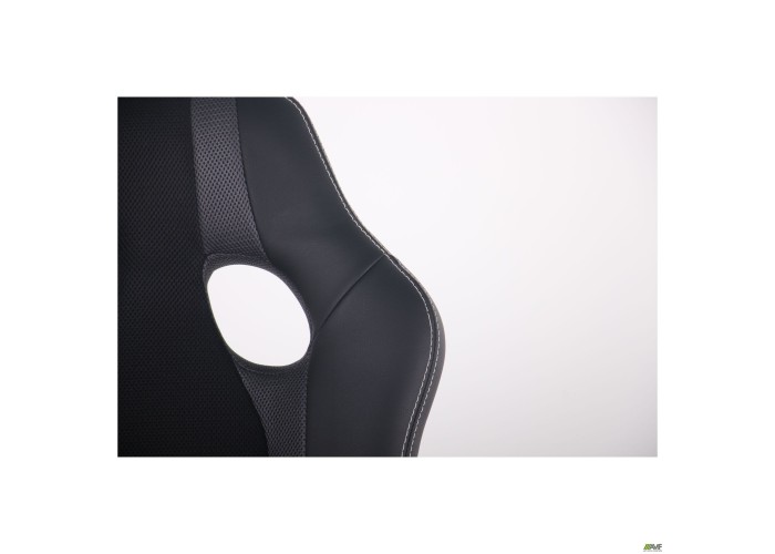  Кресло Shift Неаполь N-20/Сетка черная, вставки Сетка серая  10 — купить в PORTES.UA