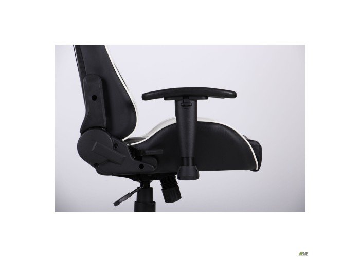  Кресло VR Racer Dexter Laser черный/белый  12 — купить в PORTES.UA
