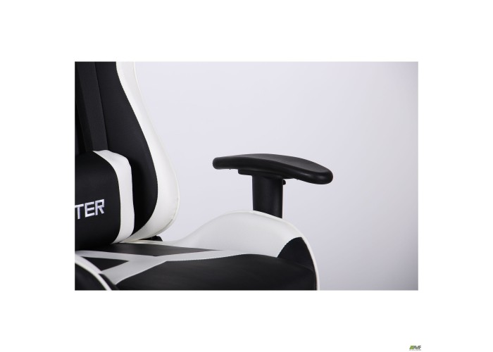  Кресло VR Racer Dexter Laser черный/белый  10 — купить в PORTES.UA