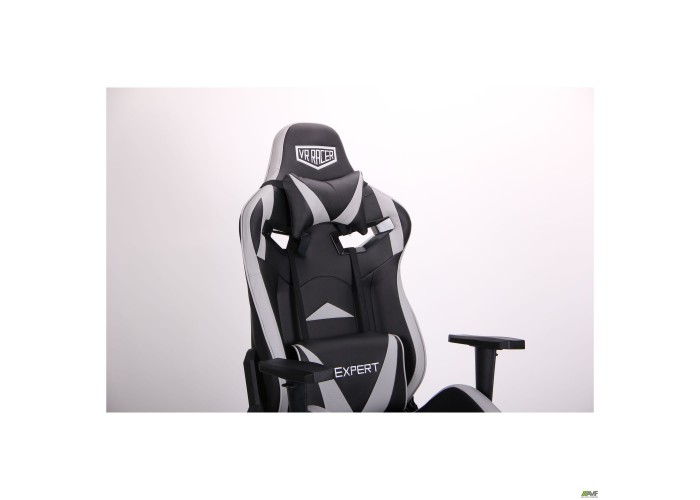  Кресло VR Racer Expert Wizard черный/серый  8 — купить в PORTES.UA