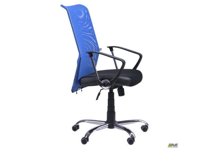  Кресло АЭРО HB сиденье Сетка черная, Неаполь N-20/спинка Сетка синяя  1 — купить в PORTES.UA