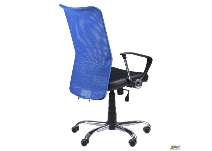  Кресло АЭРО HB сиденье Сетка черная, Неаполь N-20/спинка Сетка синяя  4 — купить в PORTES.UA