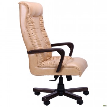 Крісло Кінг Флеш ANYFIX горіх Мадрас голд беж