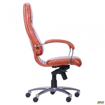 Кресло Ника HB хром Мадрас коньяк