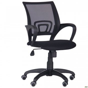 Крісло Веб сидіння А-1/спінка Сітка чорна