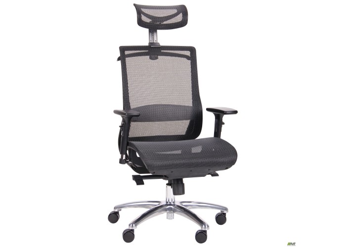  Кресло Coder Black Alum Black  2 — купить в PORTES.UA