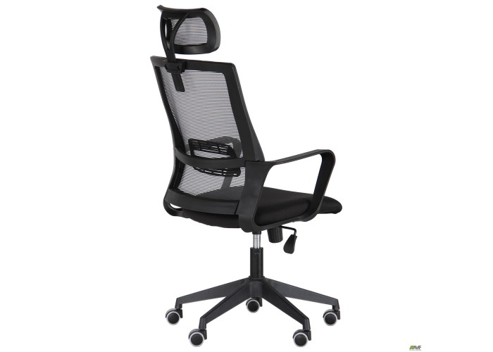  Кресло Matrix HR сиденье Саванна nova Black 19/спинка Сетка Line-08 серая  5 — купить в PORTES.UA