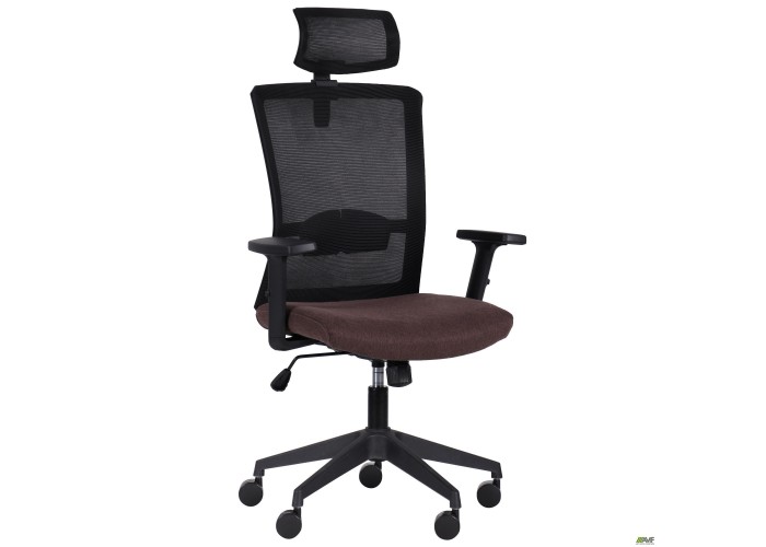  Кресло Uran Black HR сиденье Сидней-26/спинка Сетка SL-00 черная  2 — купить в PORTES.UA