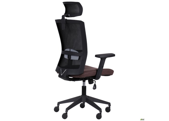  Кресло Uran Black HR сиденье Сидней-26/спинка Сетка SL-00 черная  5 — купить в PORTES.UA