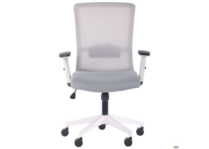  Кресло Uran White сиденье Нест-19 св.серая/спинка Сетка SL-01 св.серая  3 — купить в PORTES.UA