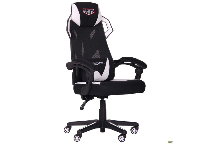  Кресло VR Racer Radical Brooks черный/белый  1 — купить в PORTES.UA