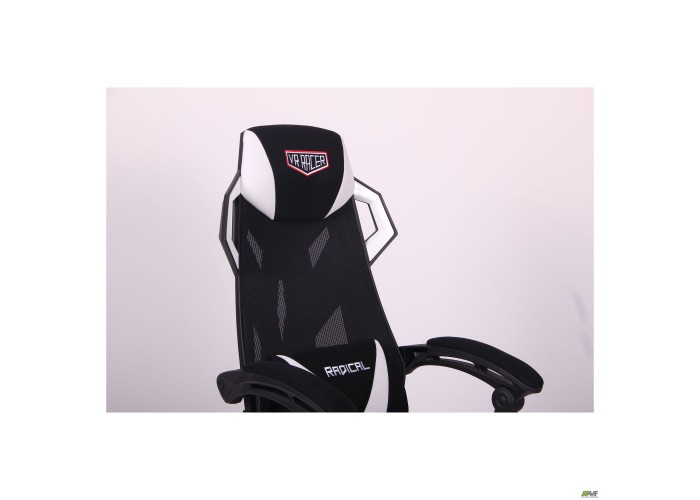  Кресло VR Racer Radical Brooks черный/белый  8 — купить в PORTES.UA