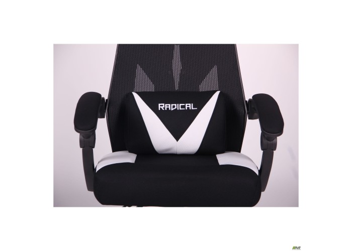  Кресло VR Racer Radical Brooks черный/белый  10 — купить в PORTES.UA