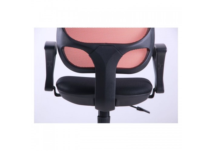  Кресло Байт/АМФ-4 сиденье Сетка черная/спинка Сетка оранжевая  7 — купить в PORTES.UA