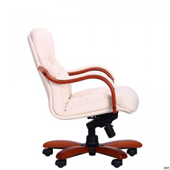 Кресло Буффало LB коньяк Кожа Люкс двухсторонняя Ваниль