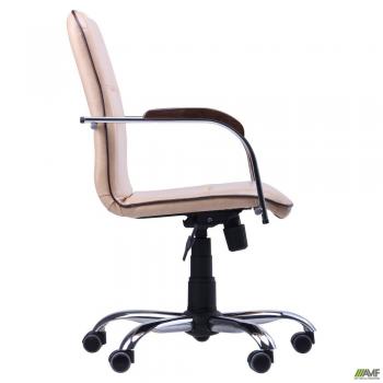 Кресло Самба-RC Хром орех Мадрас голд беж с кантом