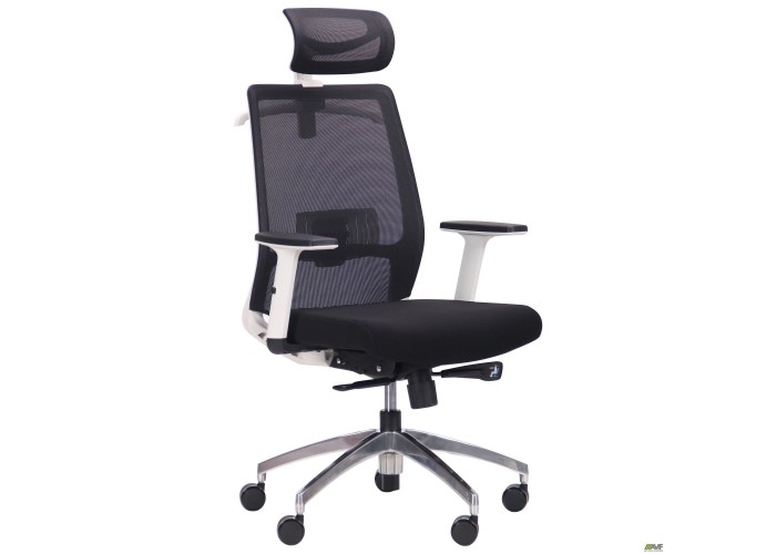  Кресло Install White, Alum, Black/Black  1 — купить в PORTES.UA