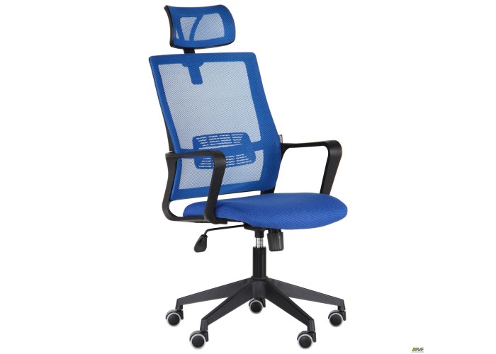 Кресло Matrix HR сиденье А-21/спинка Сетка синяя  1 — купить в PORTES.UA