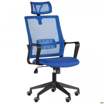 Кресло Matrix HR сиденье А-21/спинка Сетка синяя