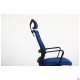 Крісло Matrix HR сидіння А-21/спинка Сітка синя