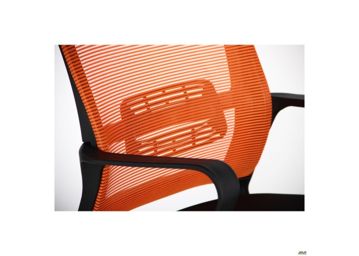  Кресло Matrix HR сиденье Саванна nova Black 19/спинка Сетка Line-07 оранж  7 — купить в PORTES.UA