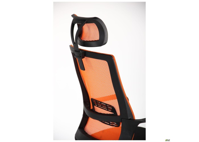  Кресло Matrix HR сиденье Саванна nova Black 19/спинка Сетка Line-07 оранж  9 — купить в PORTES.UA