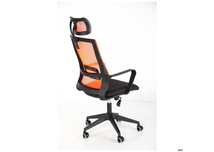  Кресло Matrix HR сиденье Саванна nova Black 19/спинка Сетка Line-07 оранж  10 — купить в PORTES.UA
