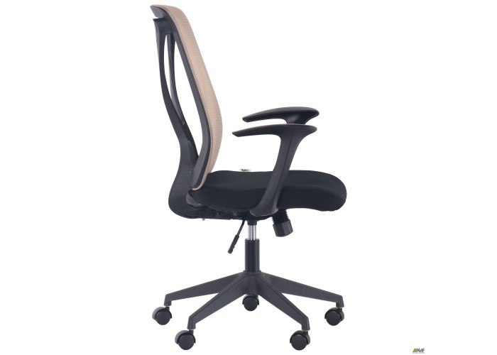  Кресло Nickel Black сиденье Нест-01 черная/спинка Сетка SL-02 беж  3 — купить в PORTES.UA