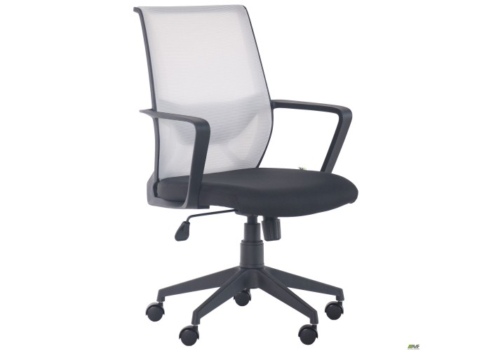  Кресло Tin сиденье Саванна nova Black 19/спинка Сетка SL-01 св.серая  1 — купить в PORTES.UA