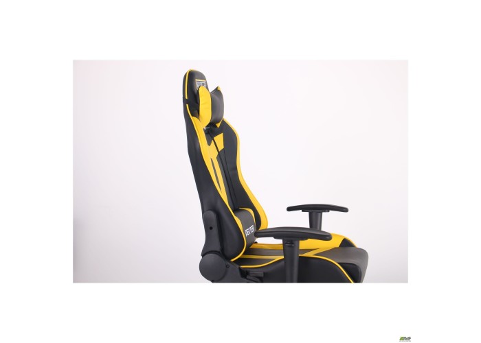  Кресло VR Racer Dexter Rumble черный/желтый  15 — купить в PORTES.UA
