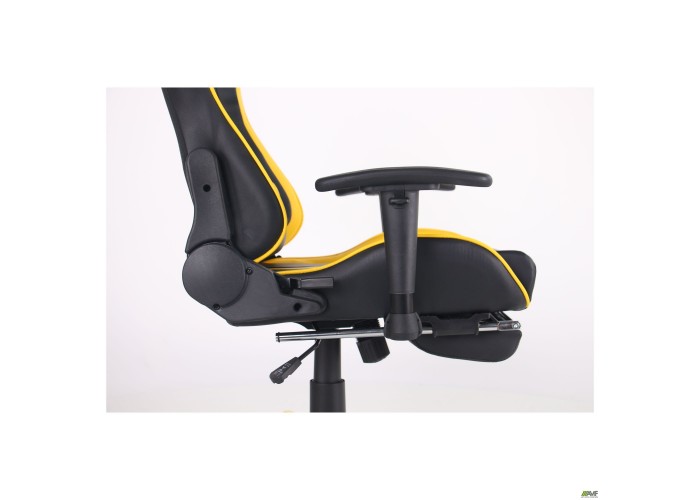  Кресло VR Racer Dexter Rumble черный/желтый  16 — купить в PORTES.UA