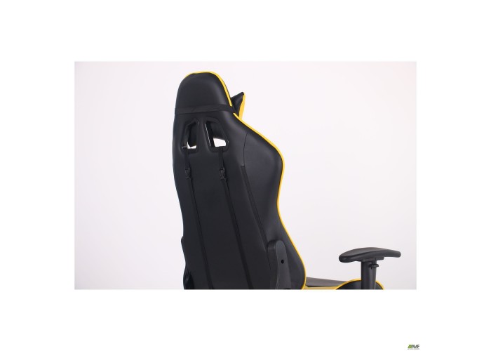  Кресло VR Racer Dexter Rumble черный/желтый  19 — купить в PORTES.UA