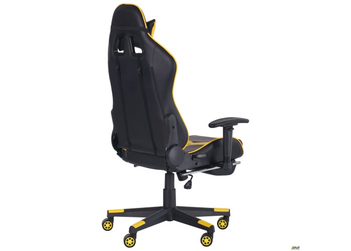  Кресло VR Racer Dexter Rumble черный/желтый  5 — купить в PORTES.UA