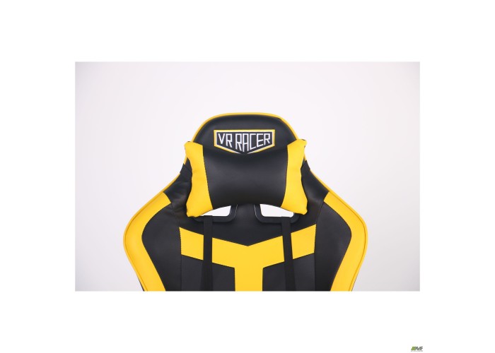  Кресло VR Racer Dexter Rumble черный/желтый  7 — купить в PORTES.UA