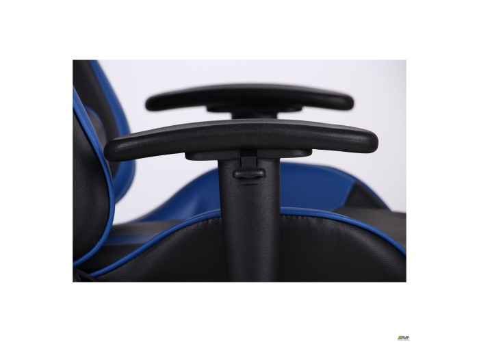 Кресло VR Racer Dexter Slag черный/синий  14 — купить в PORTES.UA