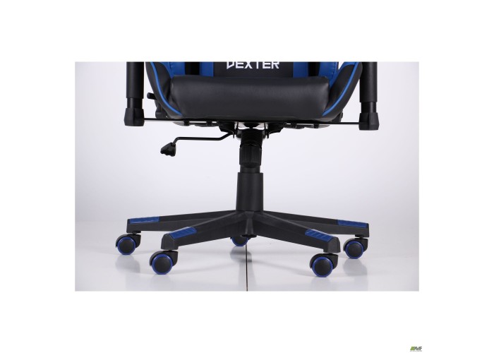  Кресло VR Racer Dexter Slag черный/синий  18 — купить в PORTES.UA