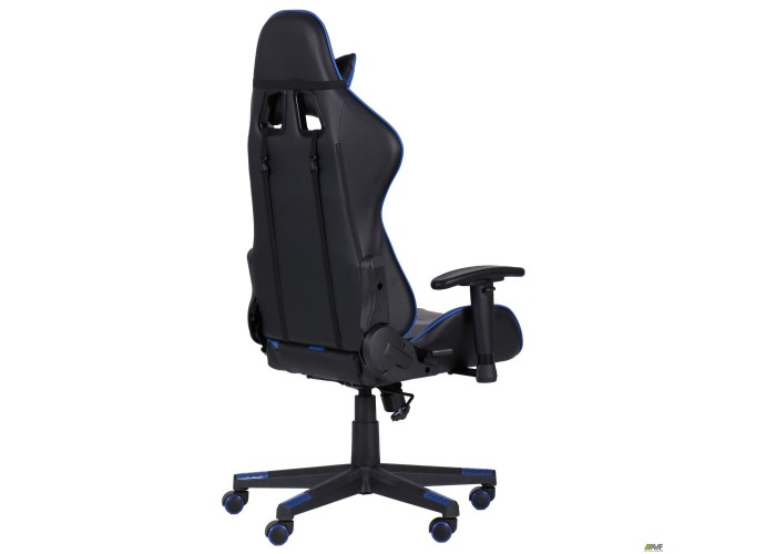 Кресло VR Racer Dexter Slag черный/синий  5 — купить в PORTES.UA