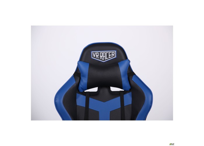 Кресло VR Racer Dexter Slag черный/синий  8 — купить в PORTES.UA