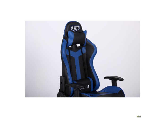  Кресло VR Racer Dexter Slag черный/синий  9 — купить в PORTES.UA
