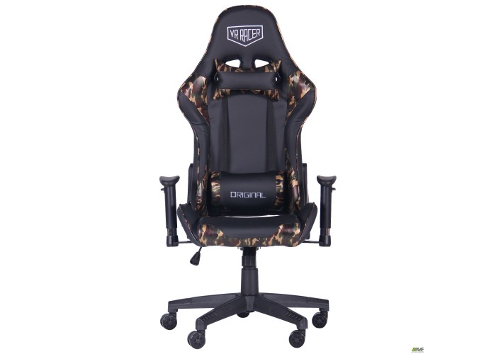  Кресло VR Racer Original Command черный/камуфляж  3 — купить в PORTES.UA